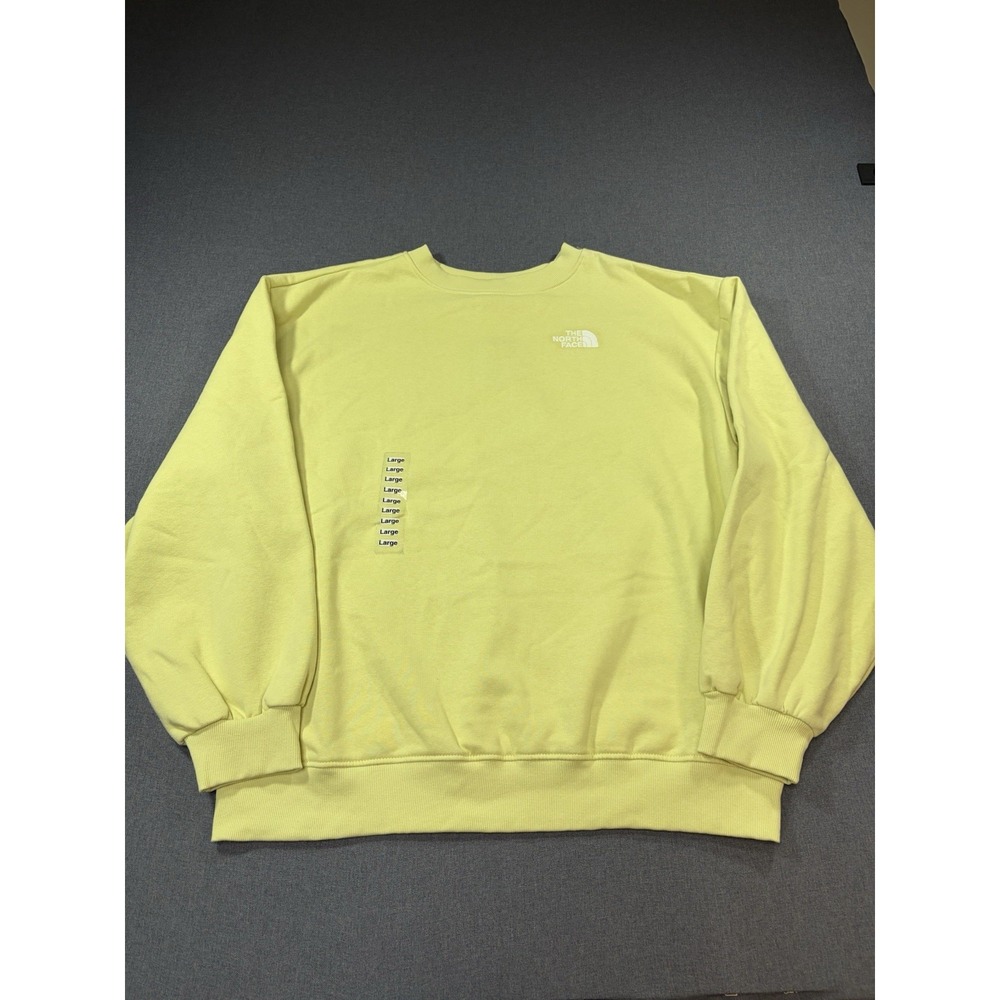 The North Face Women's Evolution Oversized Crewneck Sweatshirt nettle Large NWT